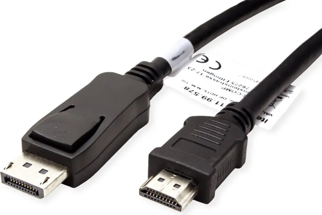Value DisplayPort Kabel DP 1m - M/M - Zwart