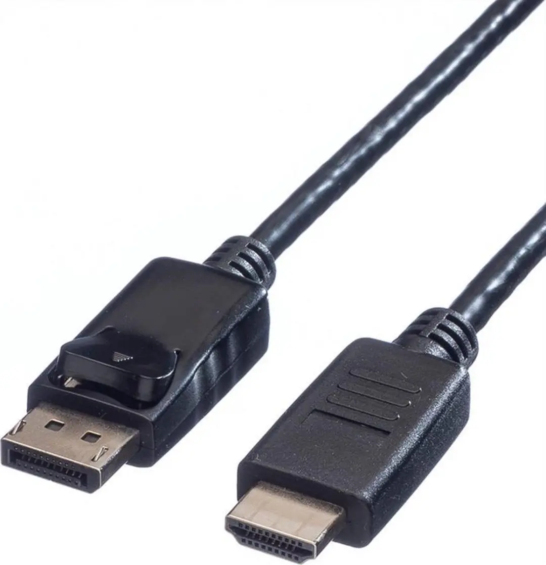 Value DisplayPort Kabel DP 1m - M/M - Zwart