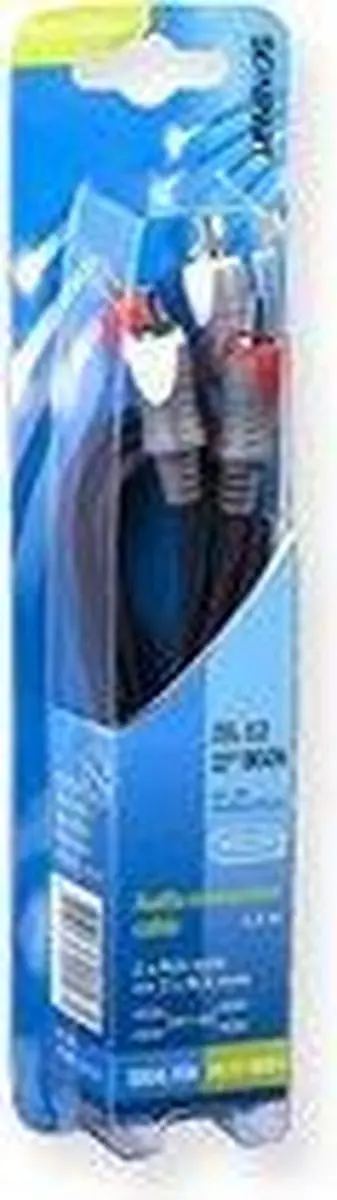 Scanpart RCA Kabel 1.5m - 2x Tulp naar 2x Tulp