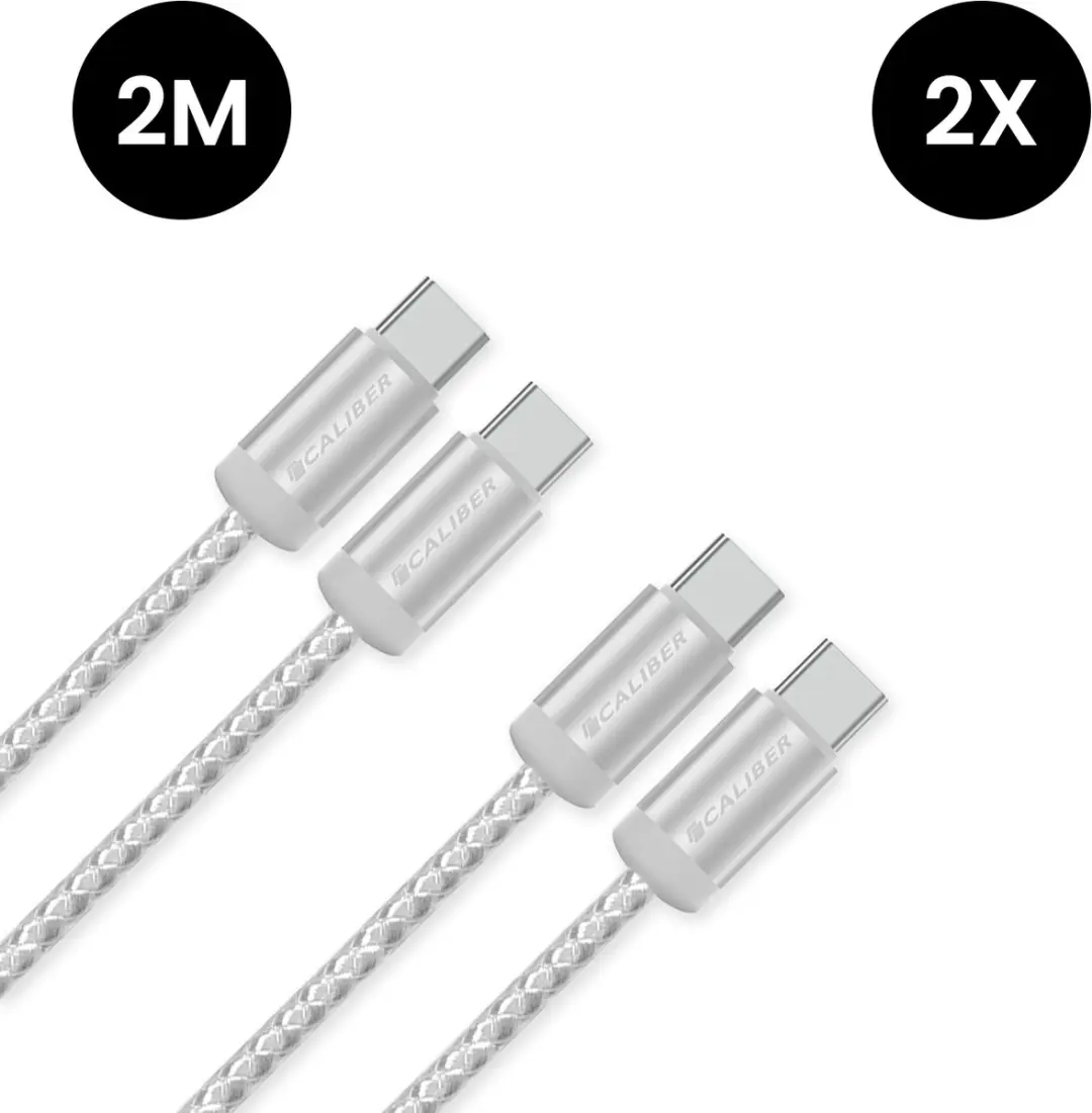 Caliber USB-C Kabel CL-CC2-2PACK