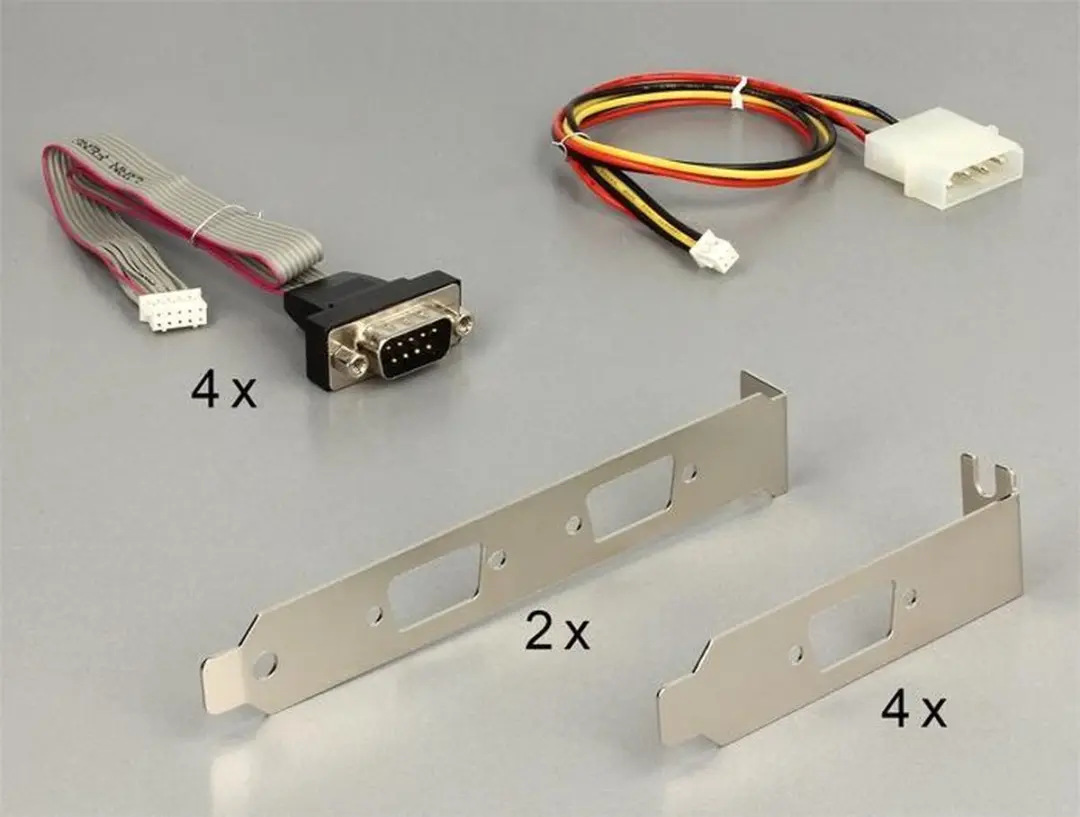 Delock 95244 MiniPCIe I/O Module - 4x RS-232