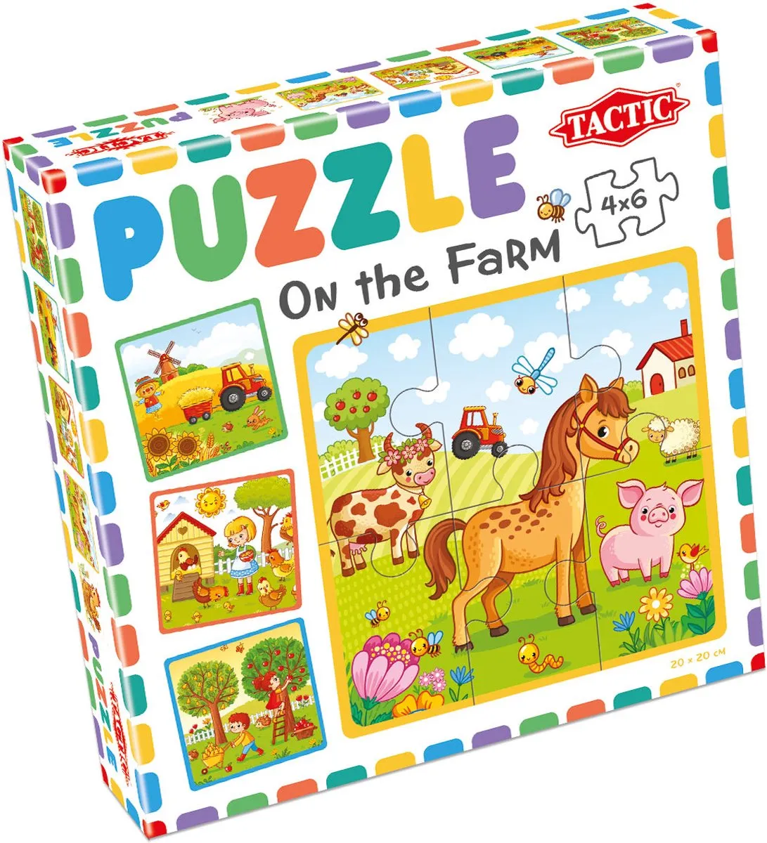Tactic My First Puzzle On the Farm