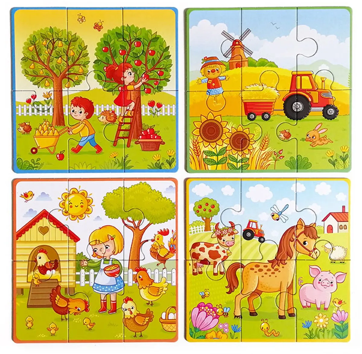 Tactic My First Puzzle On the Farm - 24 Stuks Multicolor