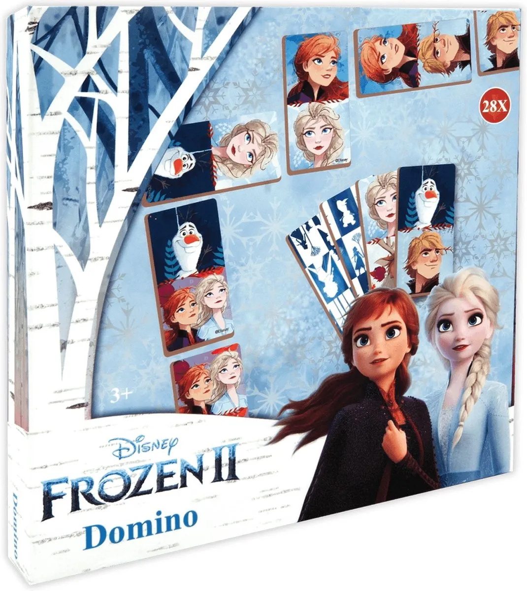 Disney Frozen 2 Dominostenen 28-delig