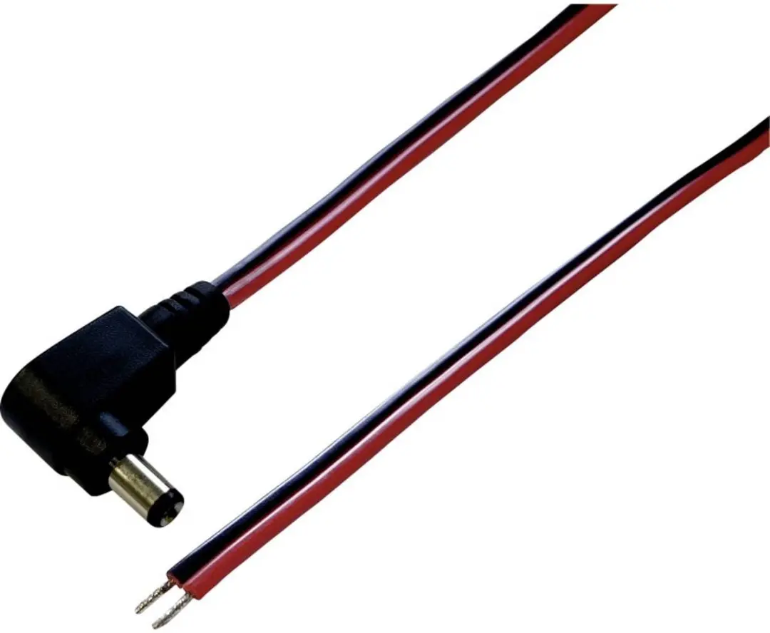 Tru Components Laagspanningsstekker 5.50mm² 2.10mm 1.00m