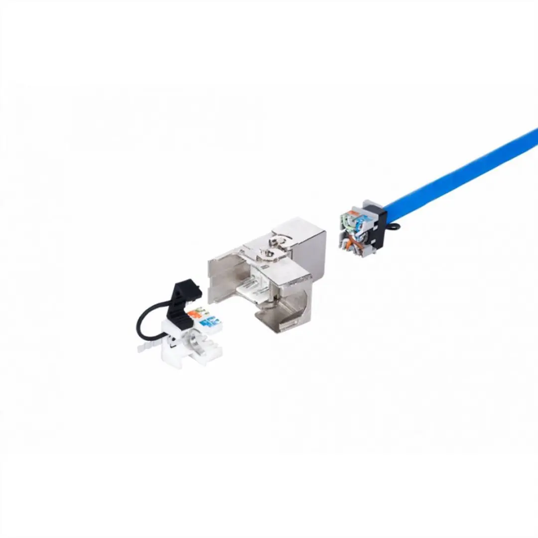 Metz Connect Netwerkadapter CAT 6A - Kleurloos
