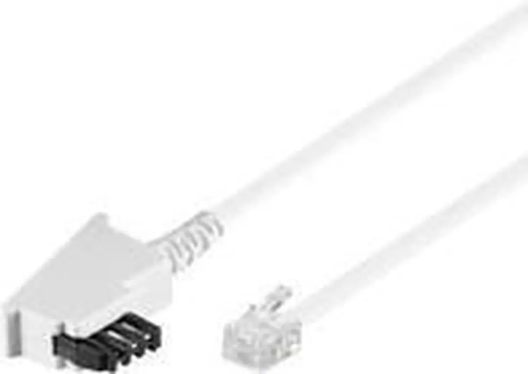 Goobay 68542 Telefoonkabel 15m - Wit