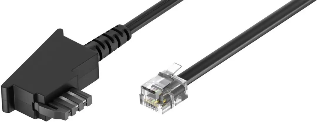 Goobay 68542 Telefoonkabel 15m - Wit
