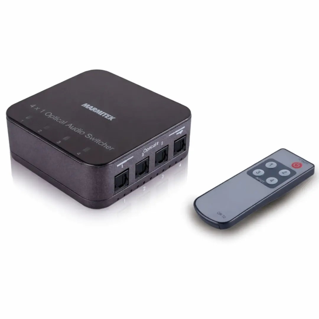 Marmitek Connect TS41 Optische Audio Switch 4x1