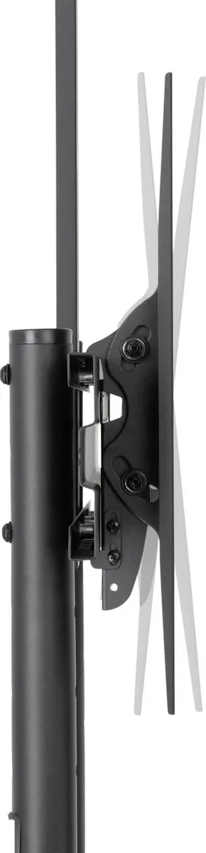 SpeaKa Professional SP-TVC-310 TV-wagen 177,8cm - Zwart
