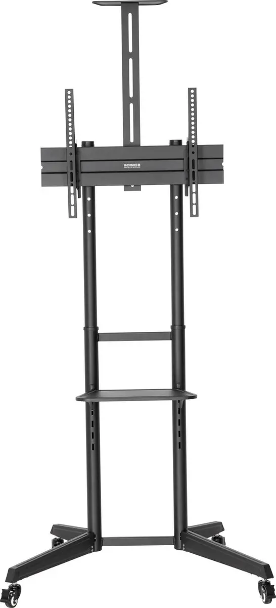 SpeaKa Professional SP-TVC-310 TV-wagen 177,8cm - Zwart - afbeelding 6 van 6