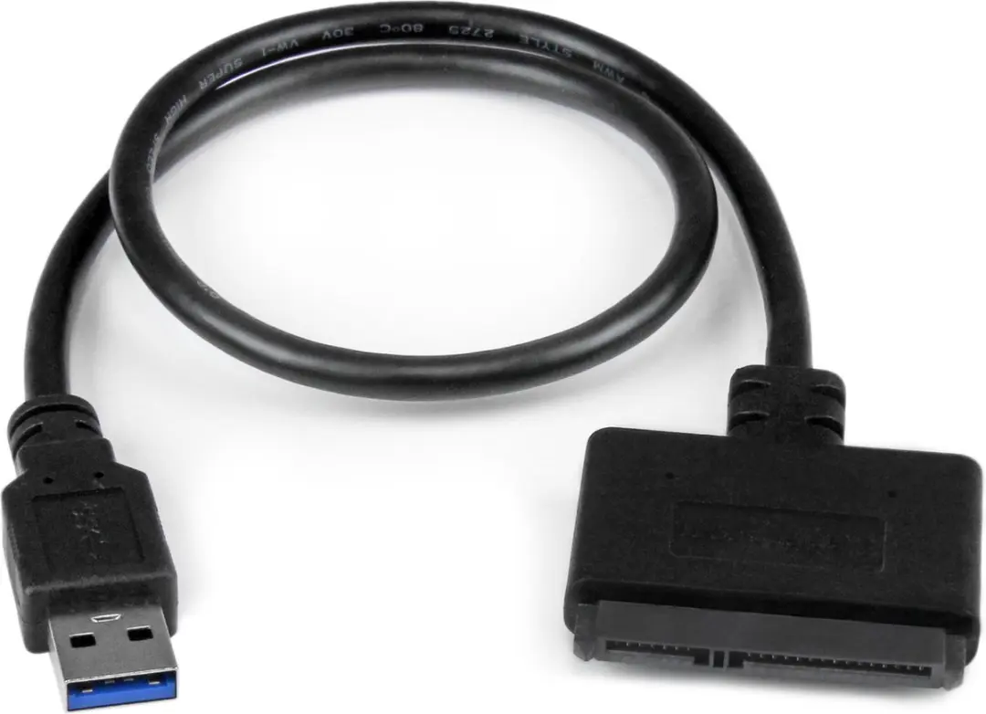 Startech USB3S2SAT3CB USB 3.0 naar SATA III Adapterkabel - Zwart