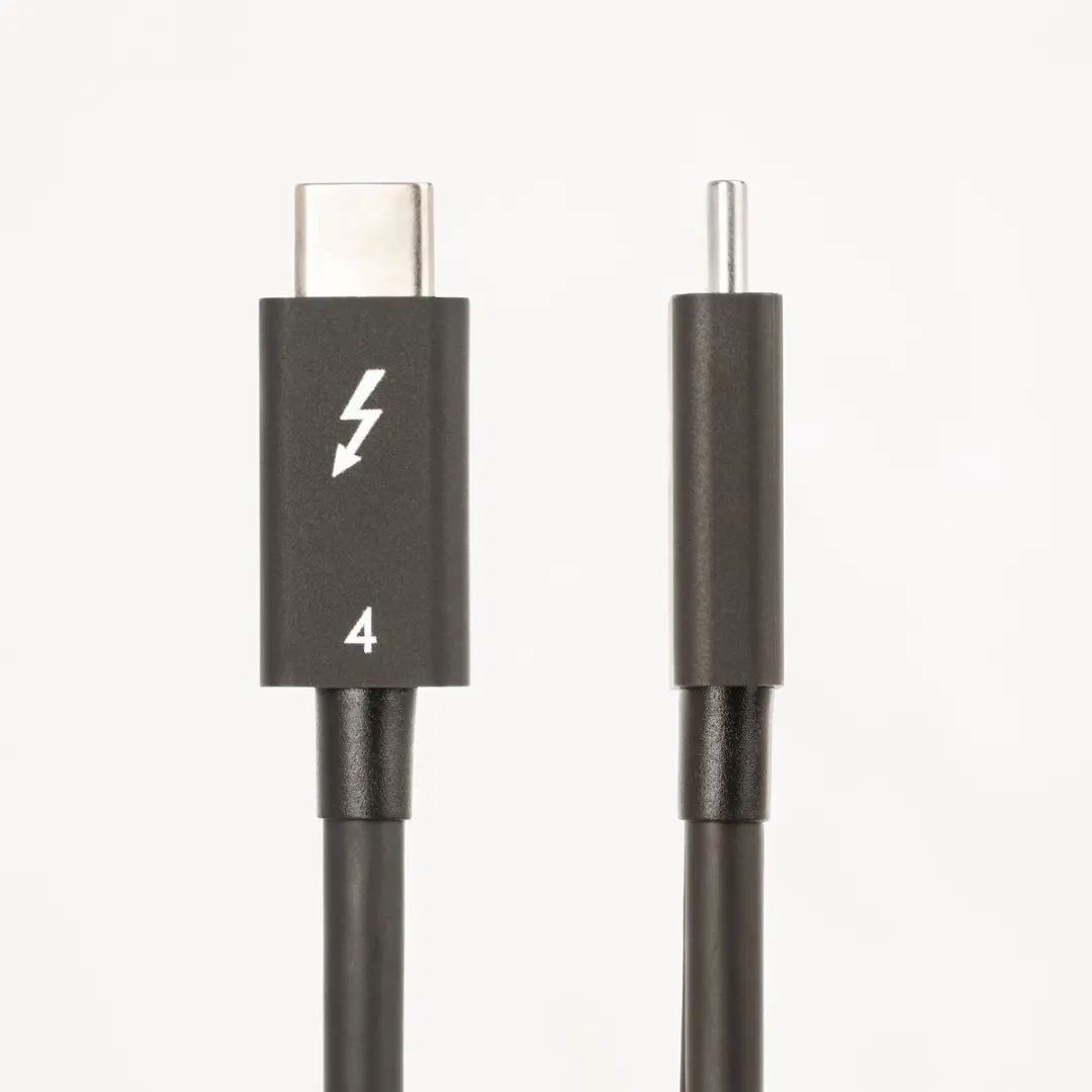 Startech Thunderbolt 4 Kabel 50cm - 40Gbps 100W - Zwart