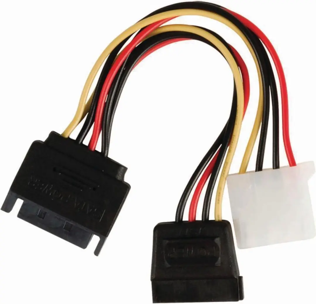 Nedis SATA-Molex Voedingskabel 15-Pins Verguld 0.20m - Multicolor - afbeelding 6 van 6