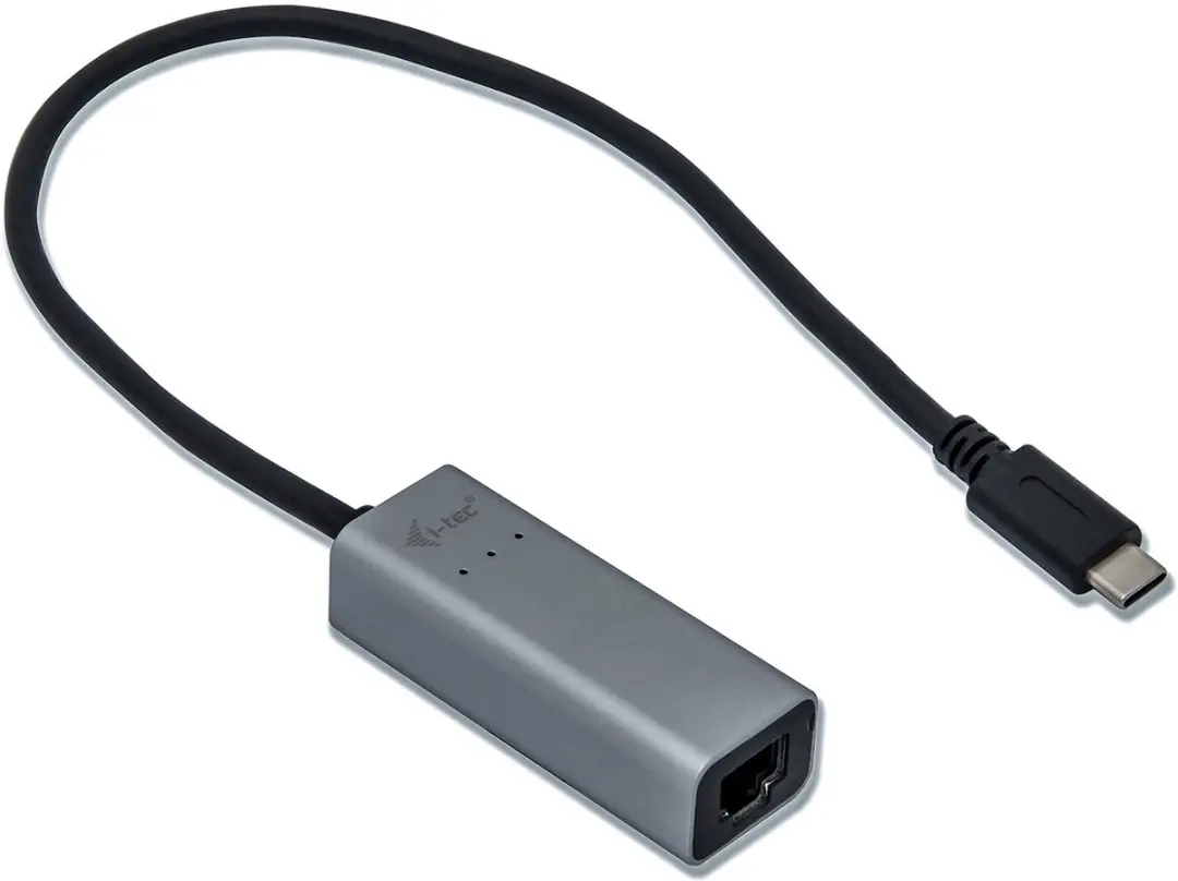 I-tec C31METALGLAN USB-C Gigabit Ethernet Adapter - Zwart