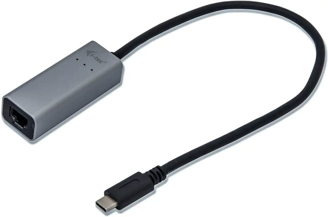 I-tec C31METALGLAN USB-C Gigabit Ethernet Adapter - Zwart