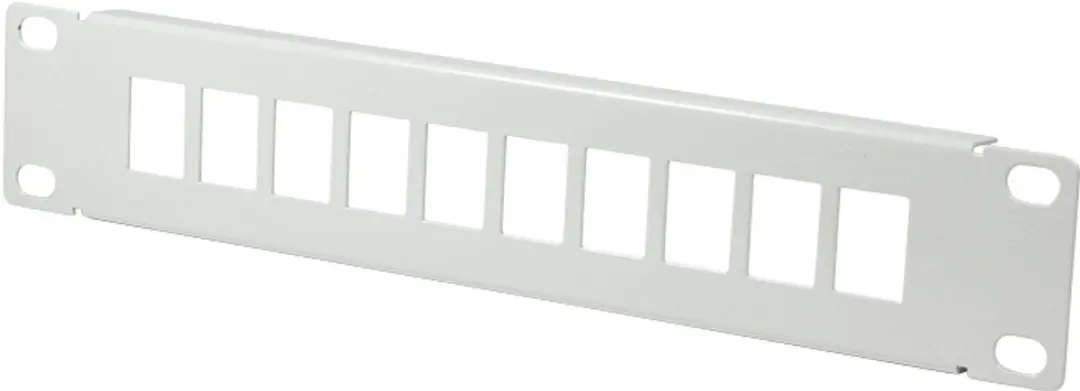 Logilink 10'' Patch Panel ACT107 - 10 Keystone Modules - Grijs