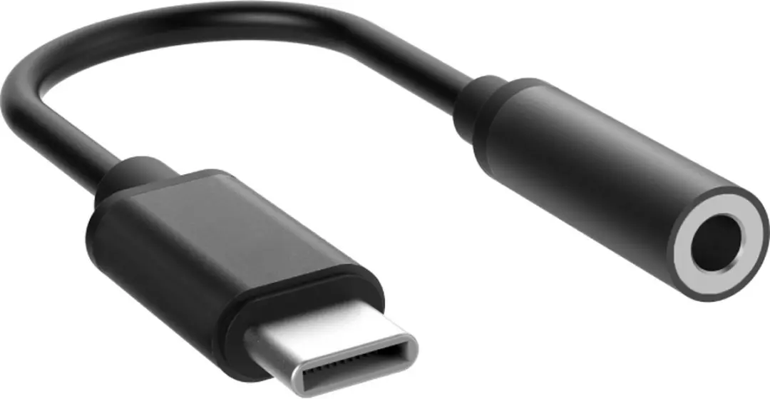 ACT AC7380 USB-C naar 3.5mm Audio Adapter - Zwart