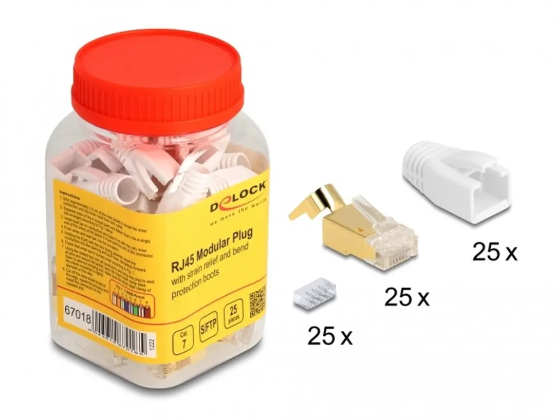 Delock RJ45 Modular Plugs