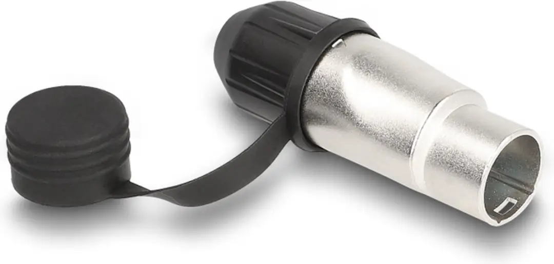 Delock RJ45 Cat.6A Modular Plug - IP66 - Zwart