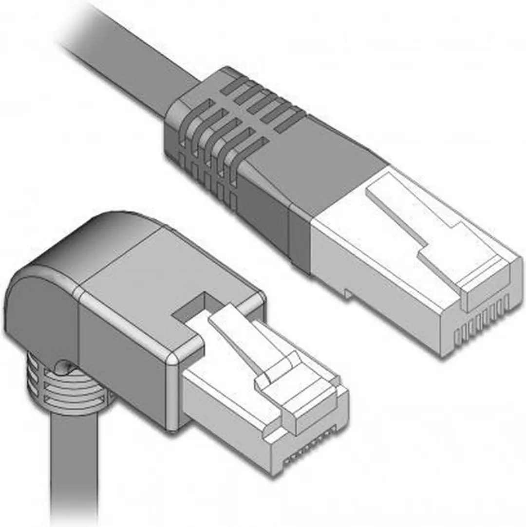 Delock S/FTP CAT6a Netwerkkabel 10Gbps - 2m - Grijs
