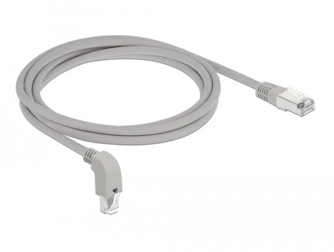 Delock S/FTP CAT6a Netwerkkabel 10Gbps - 2m - Grijs