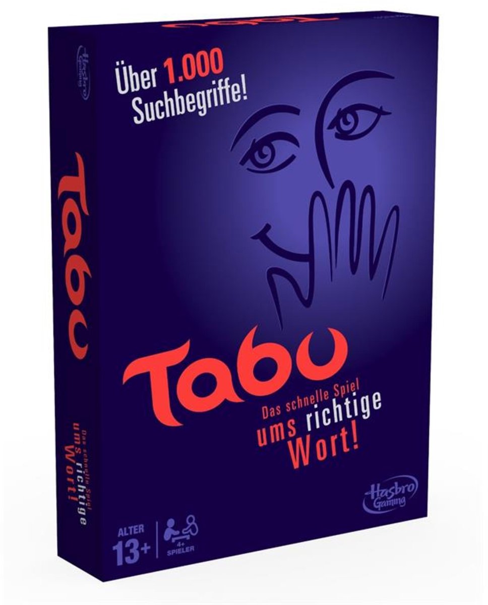 Hasbro Tabu - Woordspel voor 4 tot 10 spelers - Feestspel