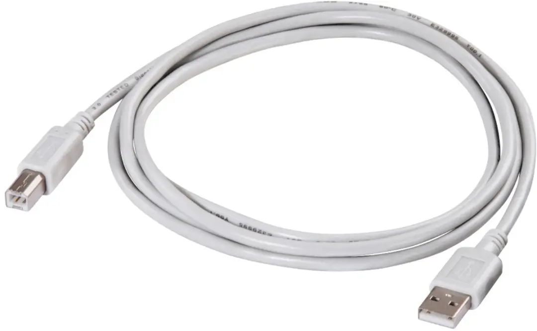 Hama USB Aansluitingskabel A/B 1.5M - Grijs