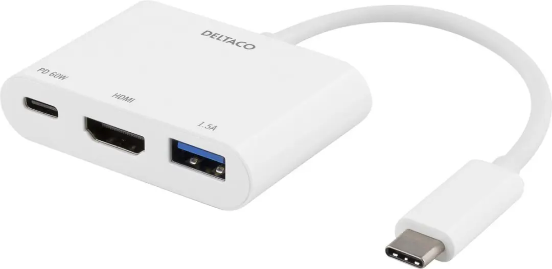 Deltaco USBC-HDMI13 USB-C Dockingstation