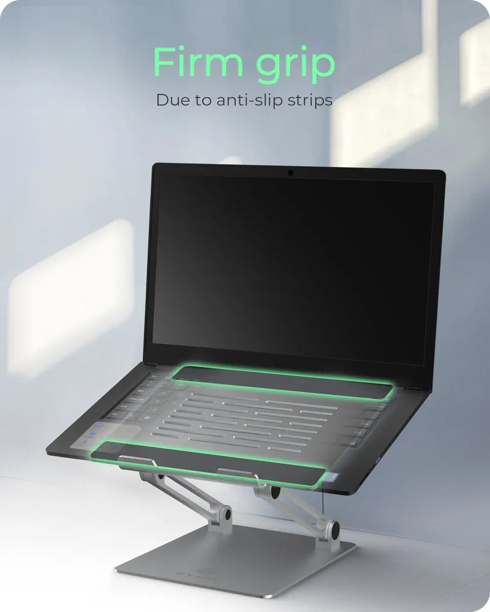 Icy Box IB-NH300 Laptopstandaard 17" - Zilver