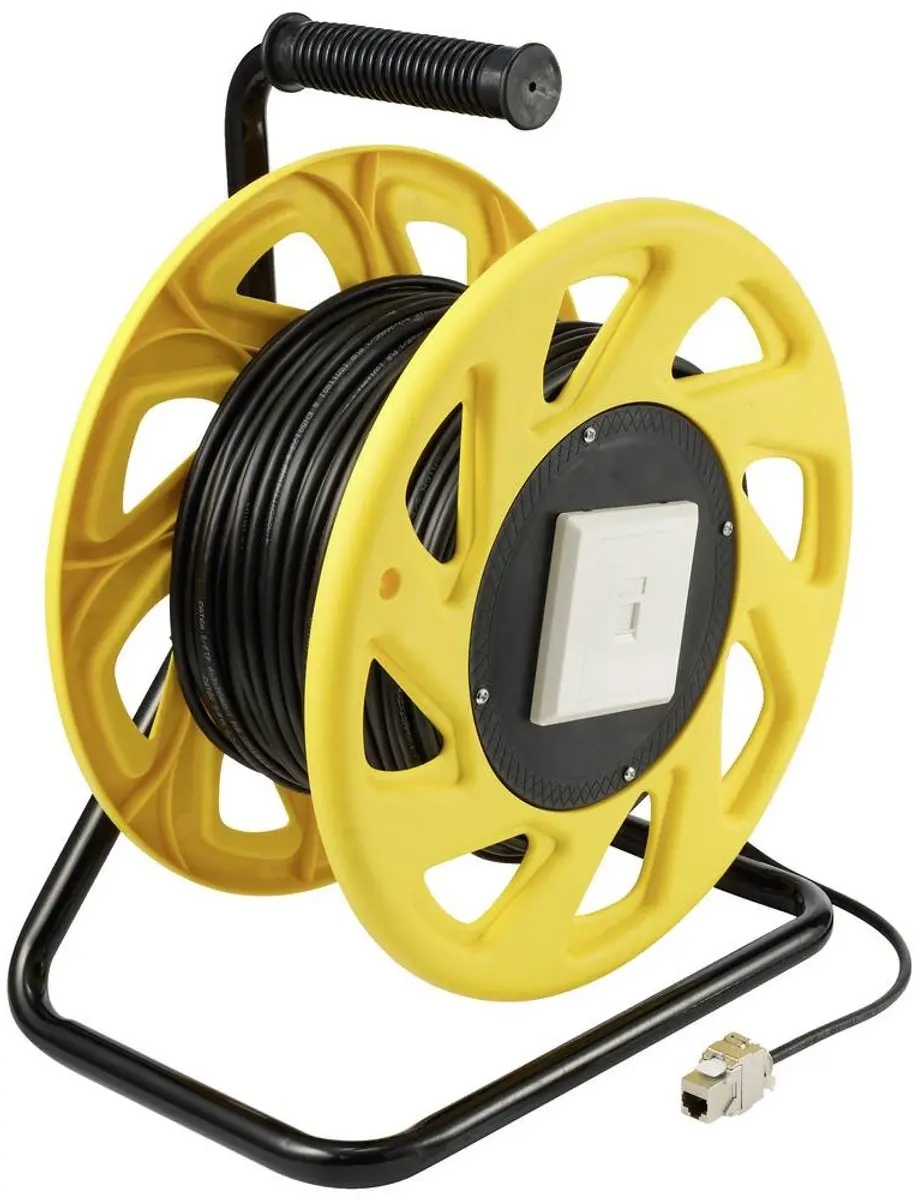 Renkforce CAT 6A Netwerk Kabelhaspel 60m