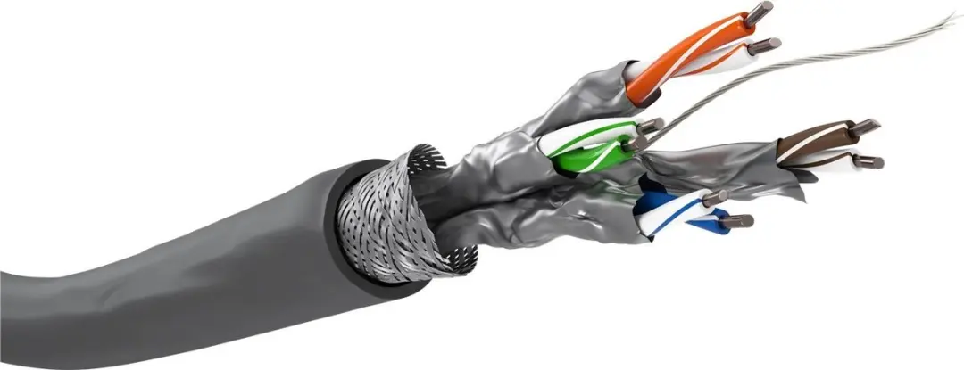 Goobay S/FTP CAT6 Netwerkkabel 100m - Grijs