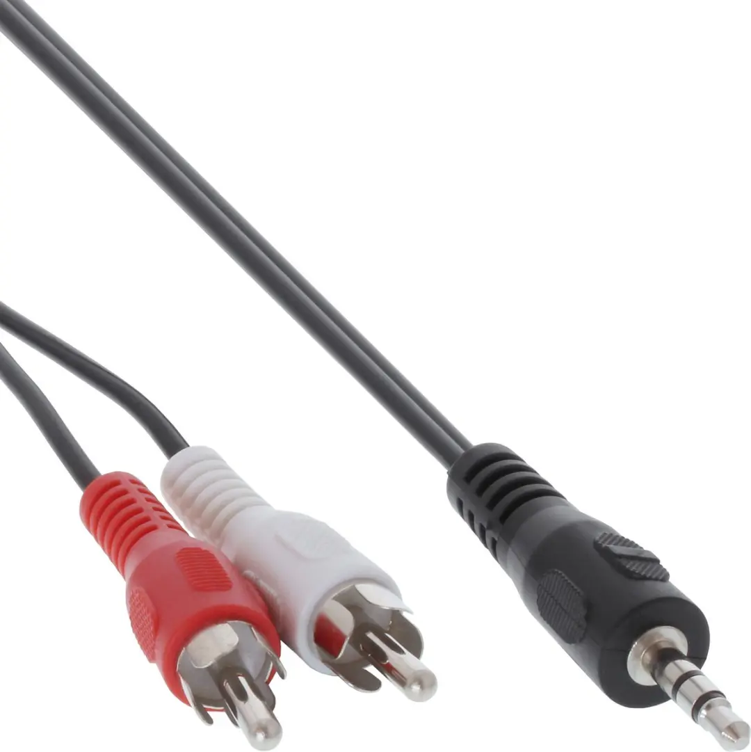 InLine 3,5mm Jack naar Tulp Stereo 2RCA Kabel
