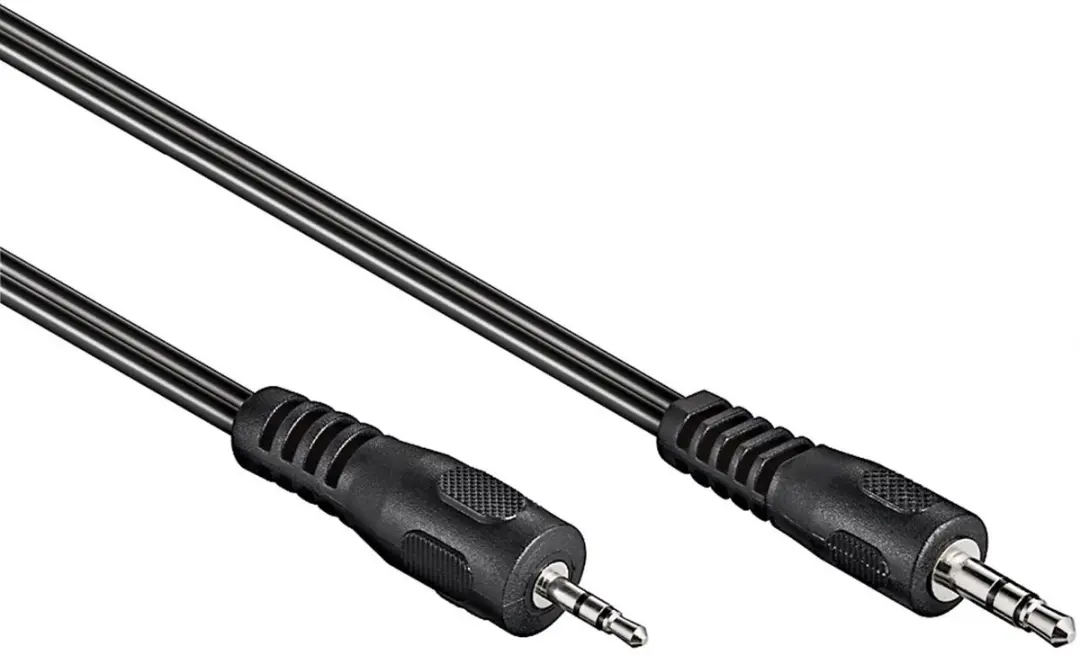 Goobay 3,5mm naar 2,5mm Stereo Jack Adapterkabel 2m