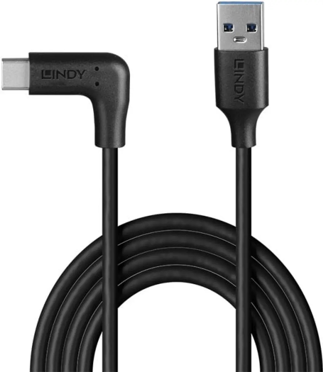 Lindy 32014 USB-kabel 1,5m - Zwart