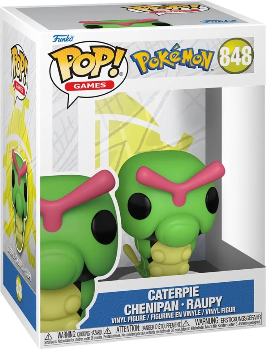 Funko Pop Pokémon Caterpie #848