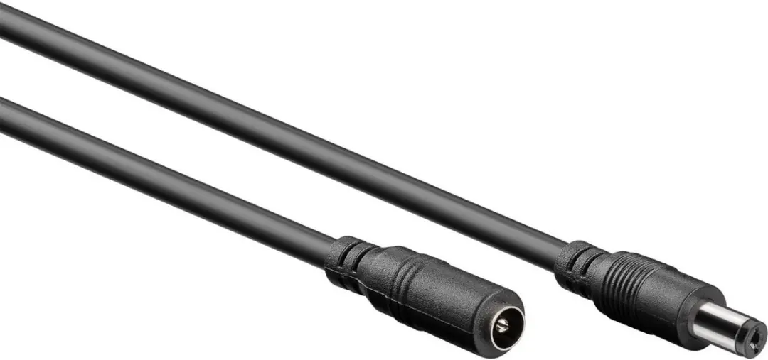 Goobay DC Verlengkabel 5,5x2,1mm 140W AWG20 - 1,5m