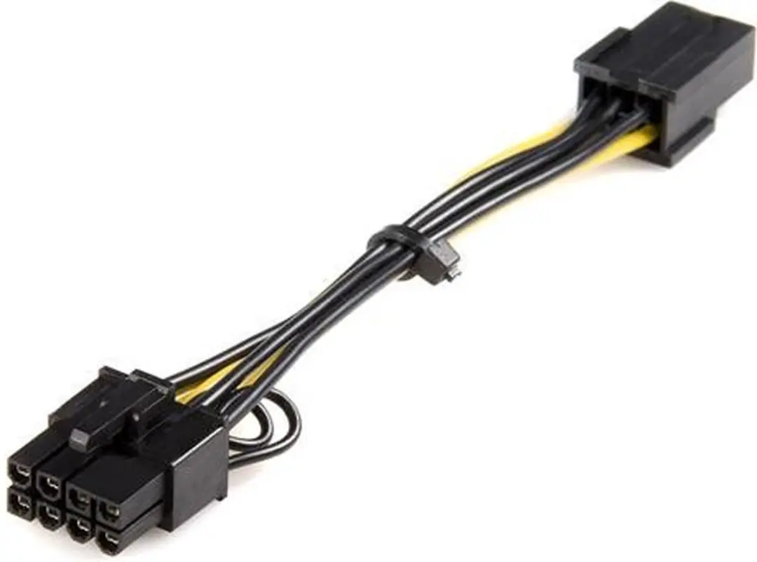 Startech PCIEX68ADAP PCIe Voedingsadapterkabel 6-polig naar 8-polig