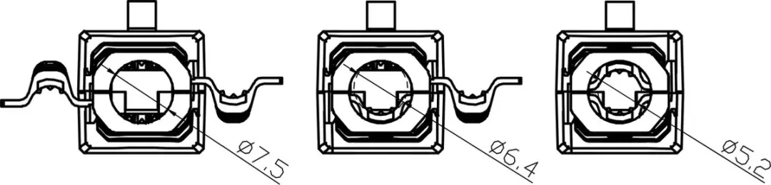 Goobay OKS-35927 RJ45 Connector - Wit