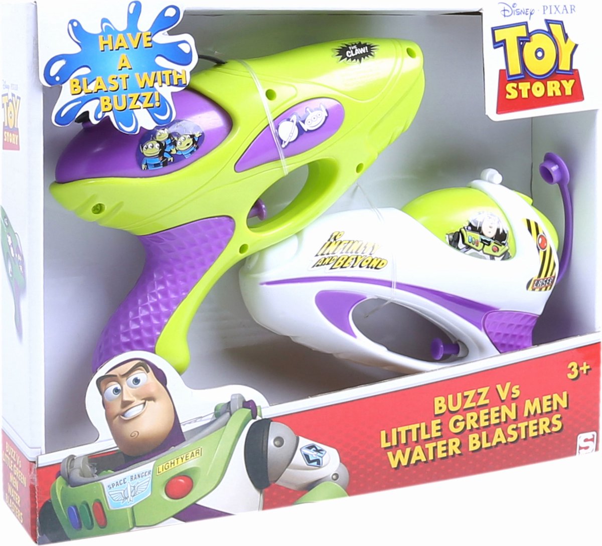 2x Toy Story DISNEY waterpistool