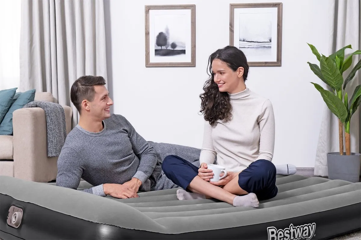 Bestway Tritech Premium Luchtbed Queensize 152cm - Met pomp