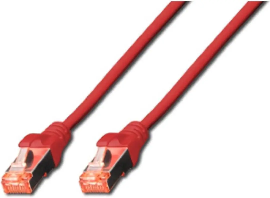 Digitus DK-1644-005/R Netwerkkabel RJ45 - 0,5m - Rood