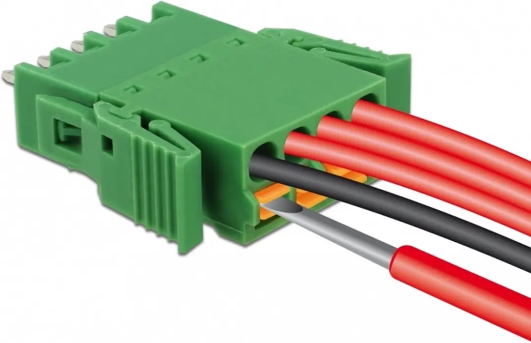 Delock Terminalblok 4-polig 3.81mm Groen