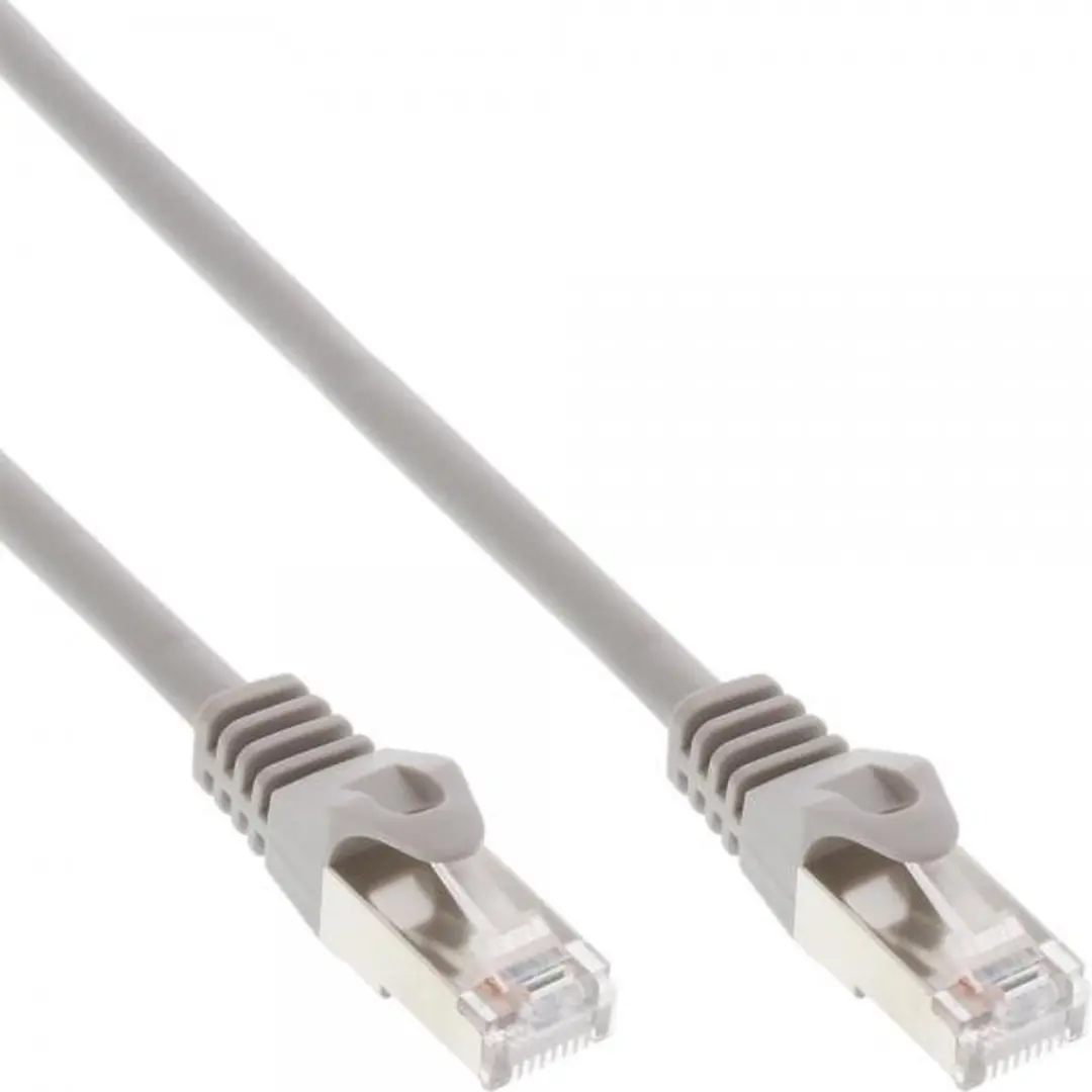 InLine Patchkabel Cat.5e U/UTP 10m - Grijs