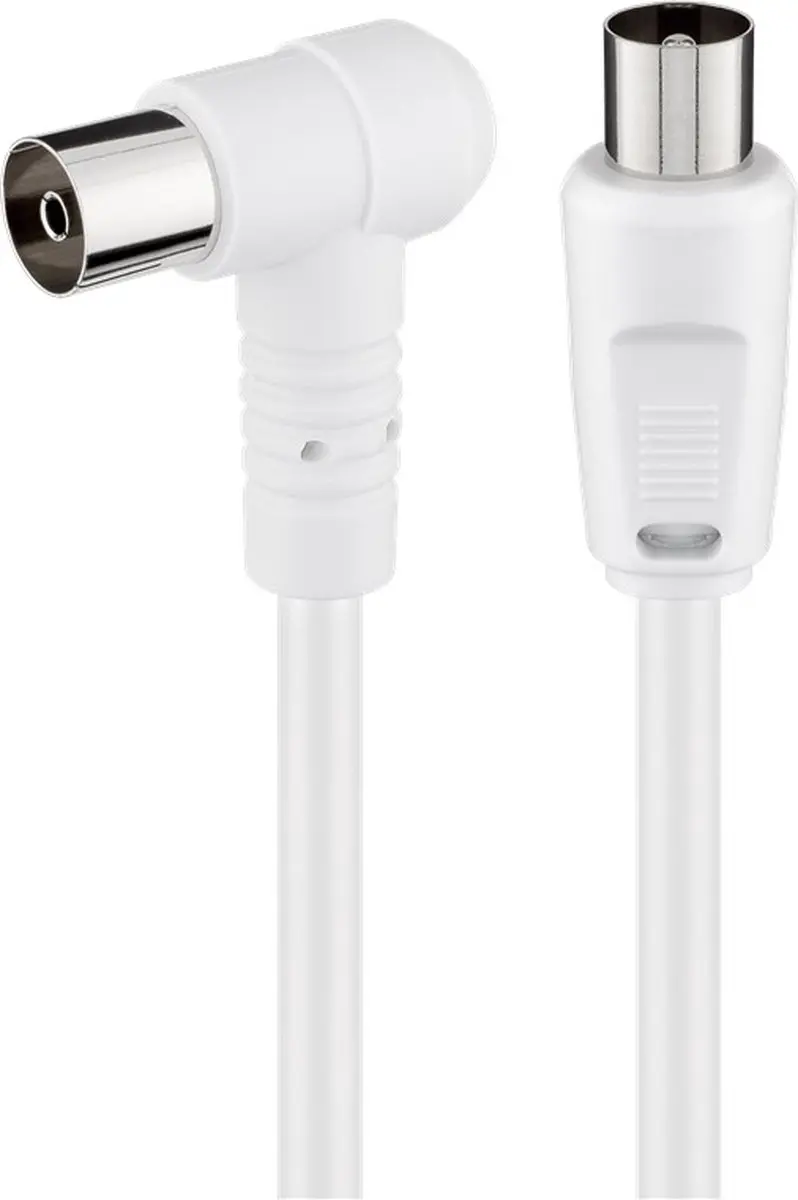 Goobay 67360 Coaxkabel IEC Wit