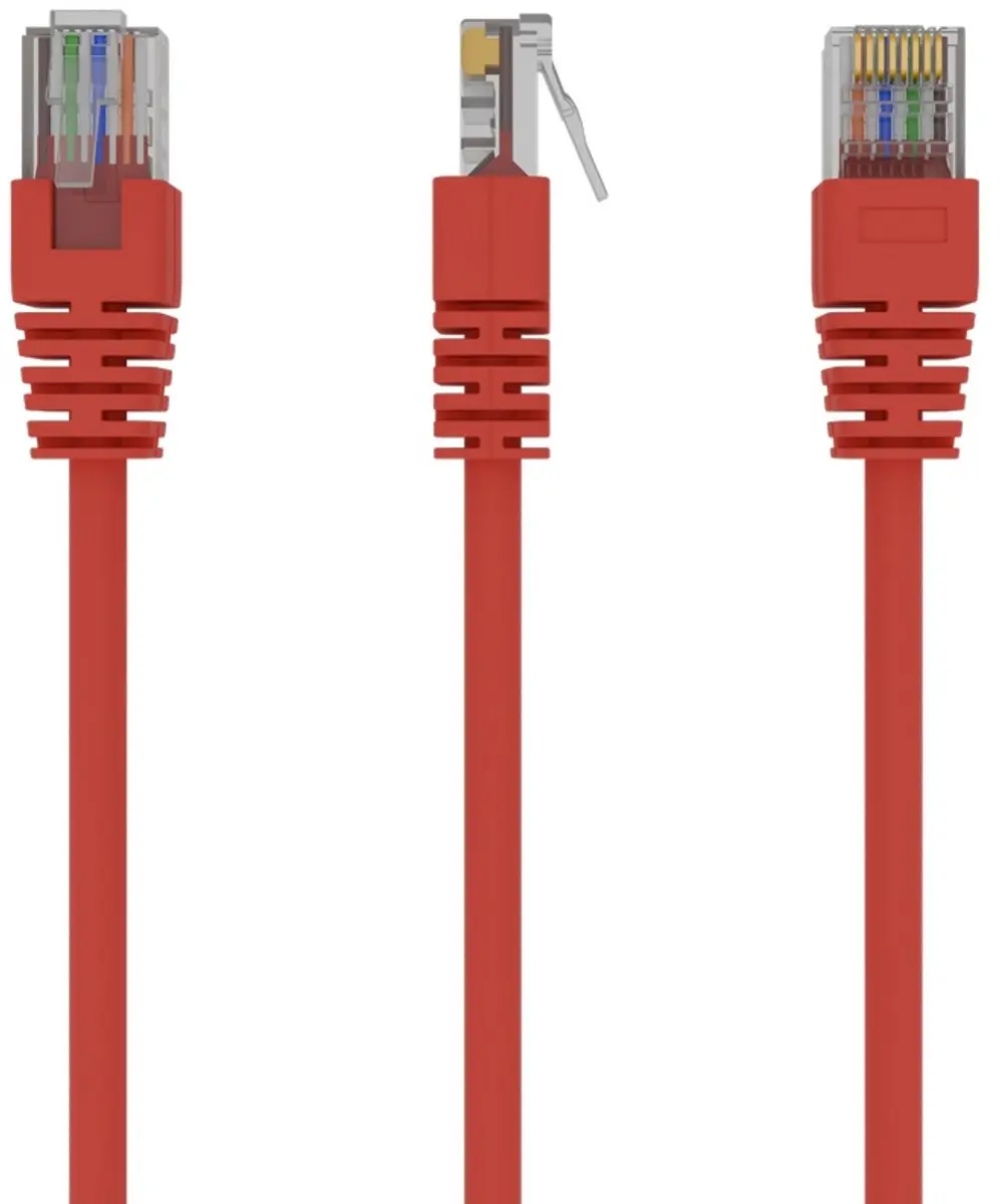 Gembird CablExpert PP12-3M/R Netwerkkabel Cat5E - Rood