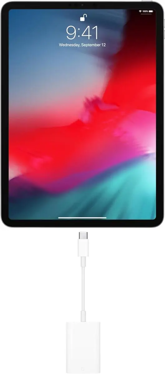 Apple MUFG2ZM/A USB-C SD Kaartlezer - Wit