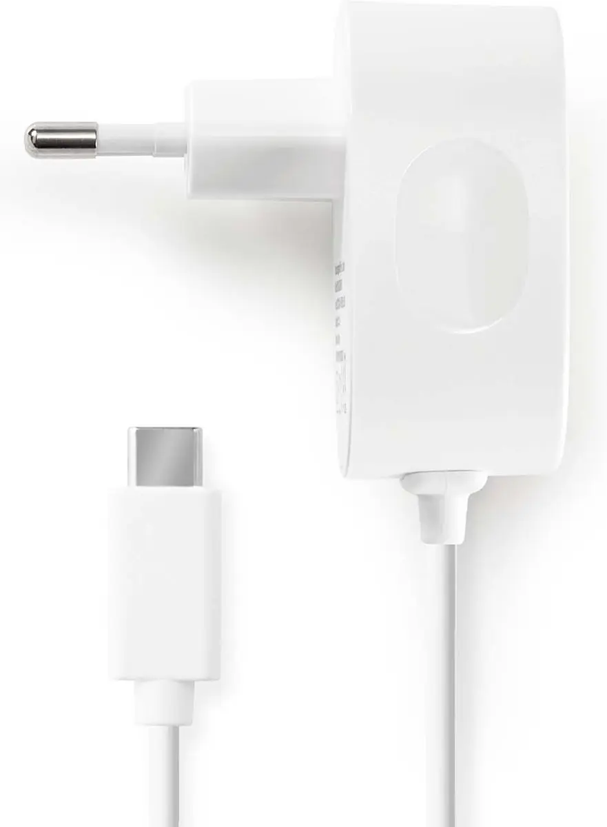 Nedis WCHAC300AWT Oplader 15W - USB-C - 1.5m Wit