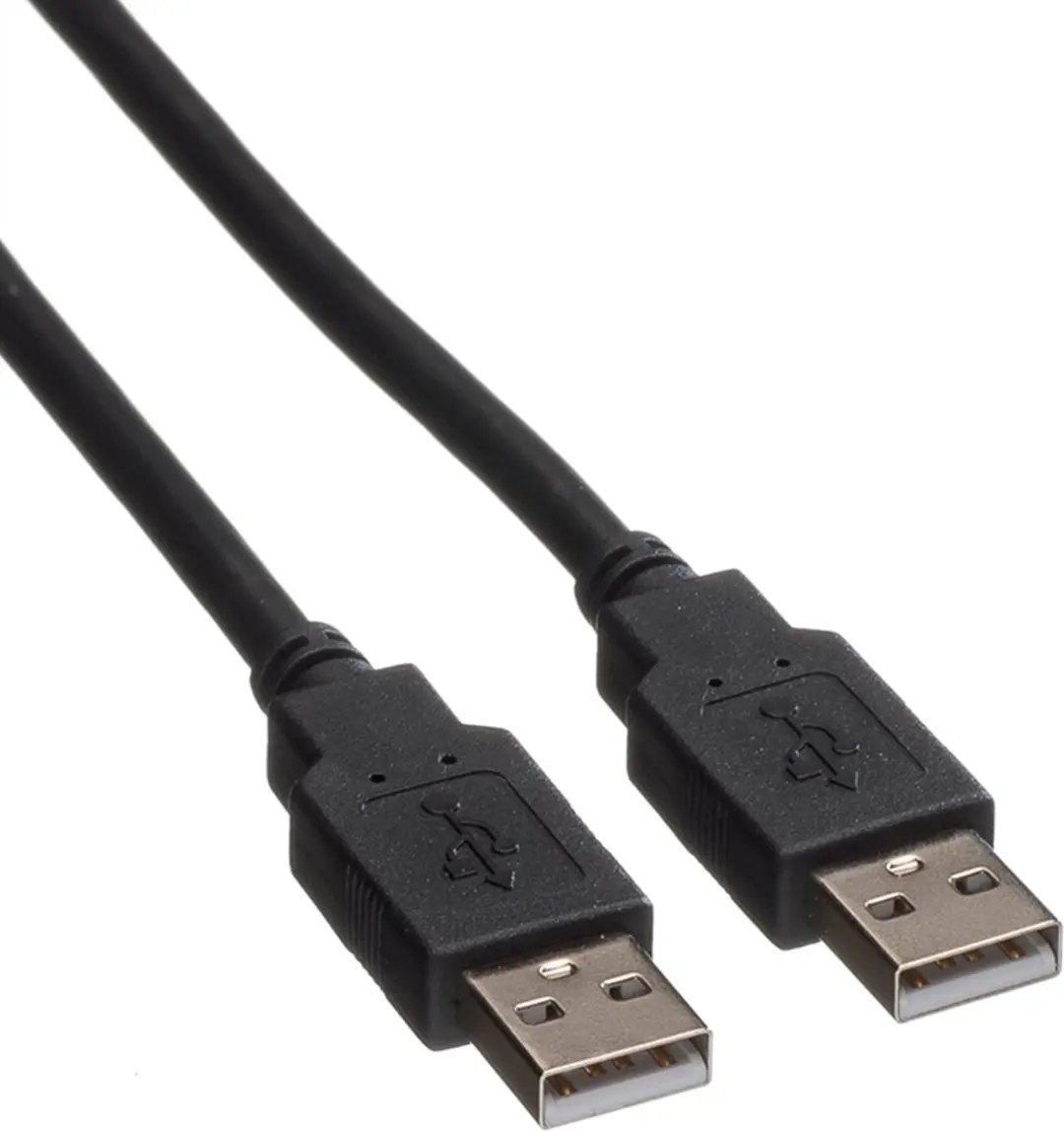 Roline USB 2.0 Kabel A-A 4,5m - Zwart