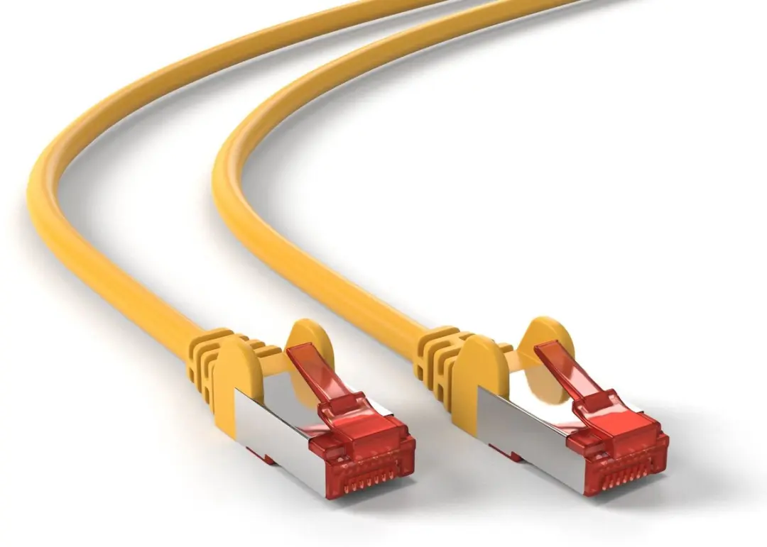Goobay Wentronic 68300 Cat 6 UTP-kabel RJ45 - 1m - Geel